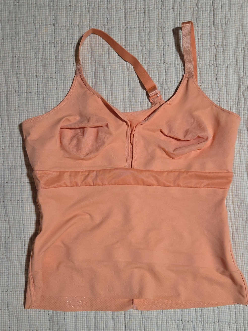 Ruby Ribbon 2nd Skin Level 2 Size 38 Peach Support Camisole
